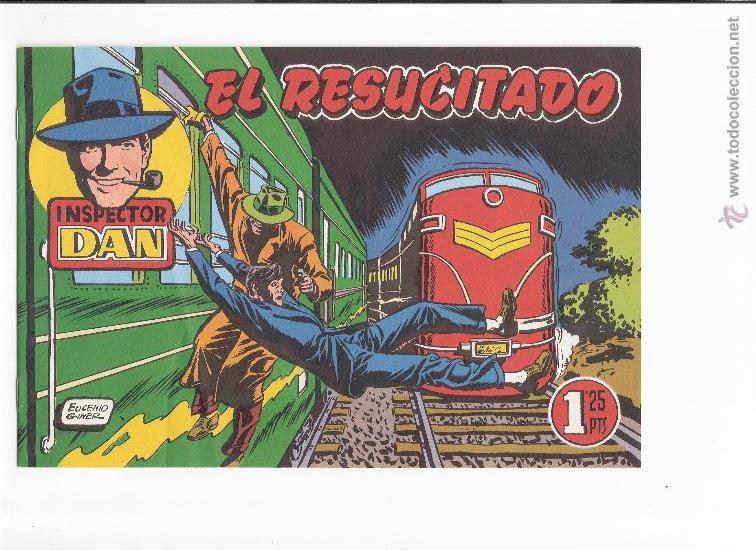 Tebeos: EL INSPECTOR DAN N&ordm; 25-EDICION FACSIMIL - Foto 1