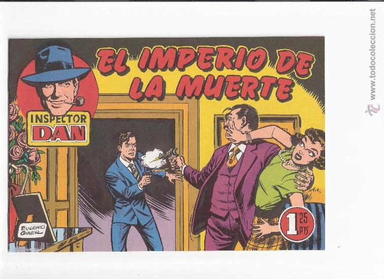 Tebeos: EL INSPECTOR DAN N&ordm; 26-EDICION FACSIMIL - Foto 1