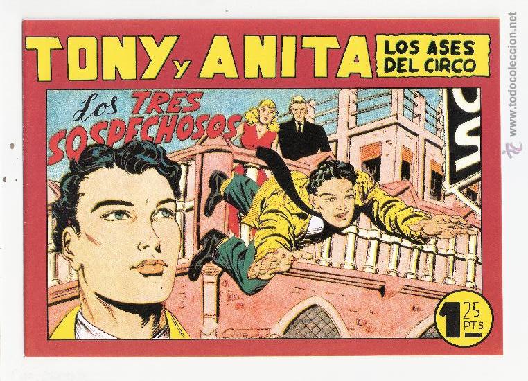 Tebeos: TONY Y ANITA N&ordm; 89-FACSIMIL - Foto 1