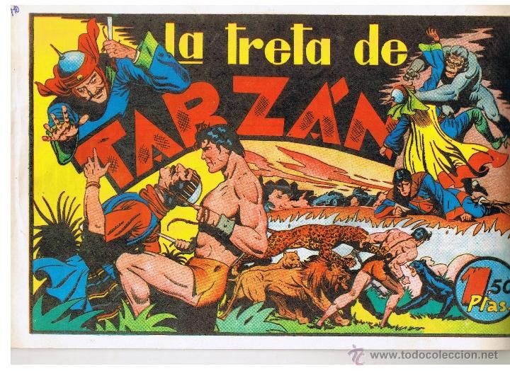 Tebeos: FACSIMIL. LA TRETA DE TARZAN. NUMERO 40(C/A10) - Foto 1