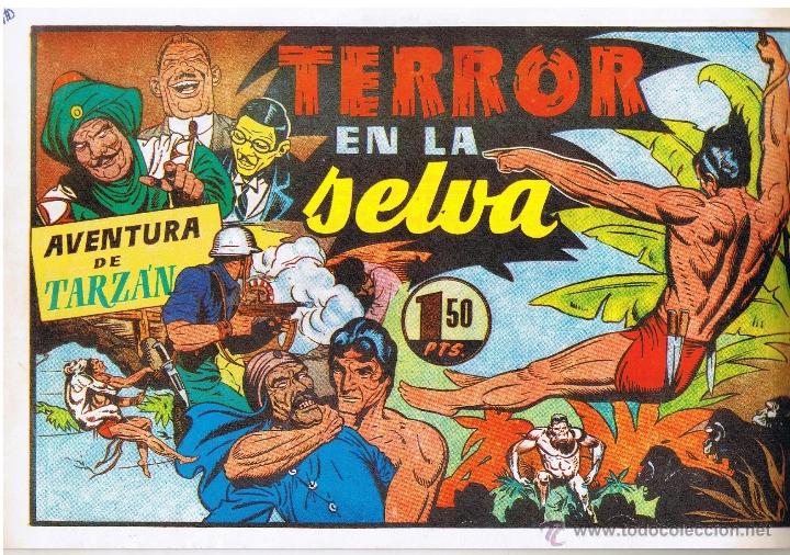 Tebeos: FACSIMIL. TARZAN. TERROR EN LA SELVA. NUMERO 39(C/A10) - Foto 1