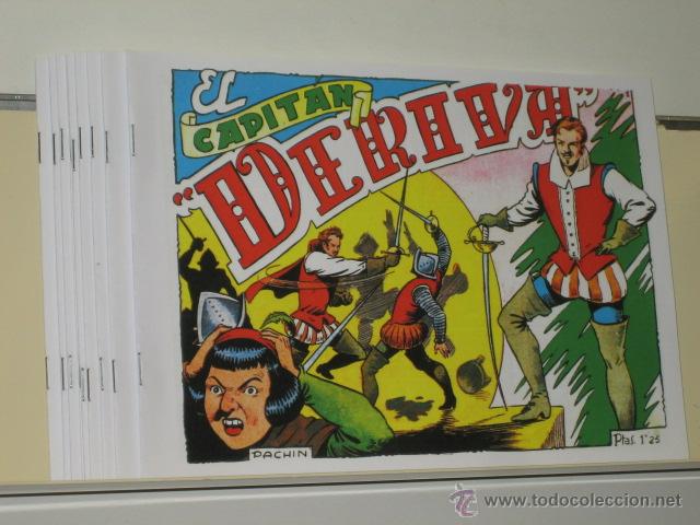 Tebeos: EL CAPITAN DERIVA COMPLETA 10 NUM. REEDICION - Foto 1