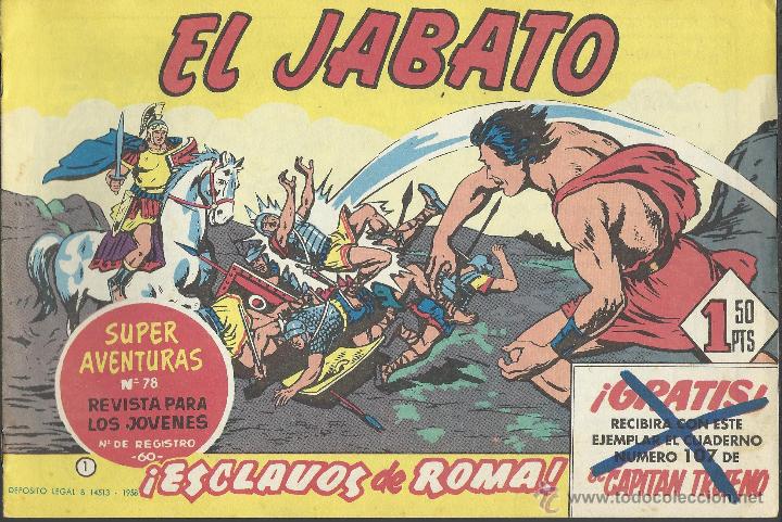 Tebeos: Comic Jabato, n&ordm; 1 - Foto 1