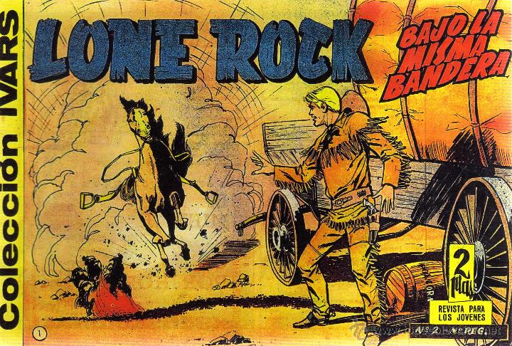 Tebeos: Lone Rock de Ivars completa 25 n&ordm; Reedicion - Foto 1