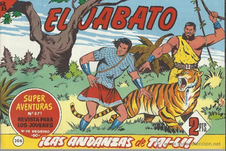 Tebeos: Comic Jabato N&ordm;. 306 - Foto 1