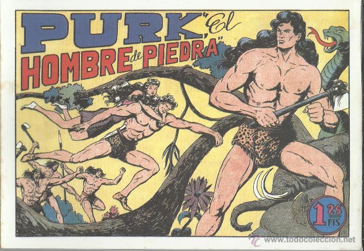 Tebeos: Comic PURK EL HOMBRE DE PIEDRA n&ordm; 1 - Foto 1