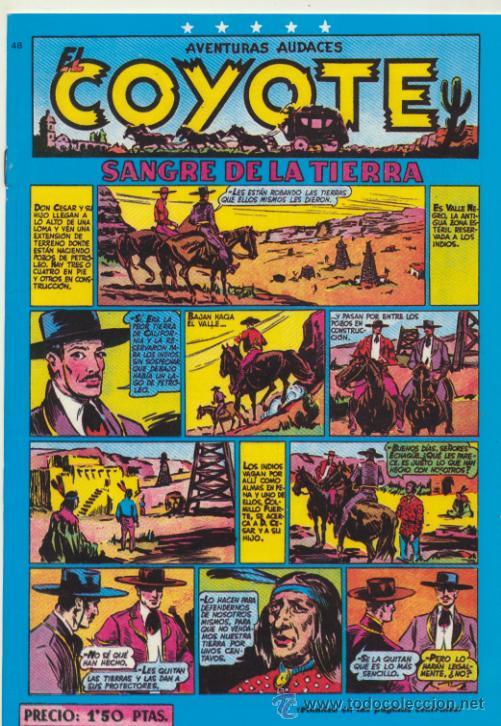 Tebeos: El Coyote n&ordm;  48. Reedici&oacute;n. - Foto 1