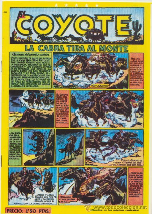 Tebeos: El Coyote n&ordm;  46. Reedici&oacute;n. - Foto 1