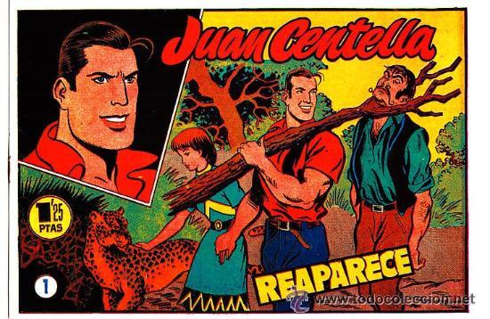 Tebeos: JUAN CENTELLA 36 N&ordm; COMPLETA REEDICION - Foto 1