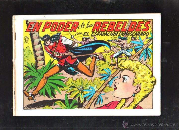 Tebeos: TEBEO FACSIMIL. EL ESPADACHIN ENMASCARADO. EN PODER DE LOS REBELDES. N&ordm; 29. - Foto 1
