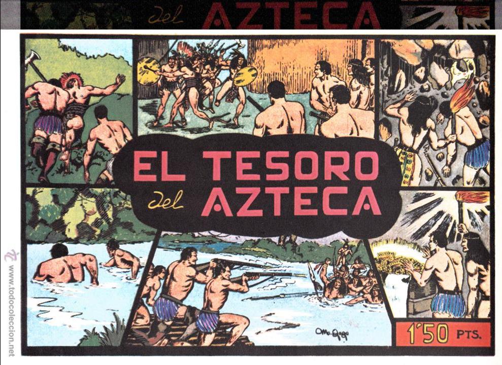 Tebeos: El tesoro del azteca reedicion - Foto 1