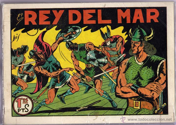Tebeos: colecci&oacute;n EL REY DEL MAR - Foto 1