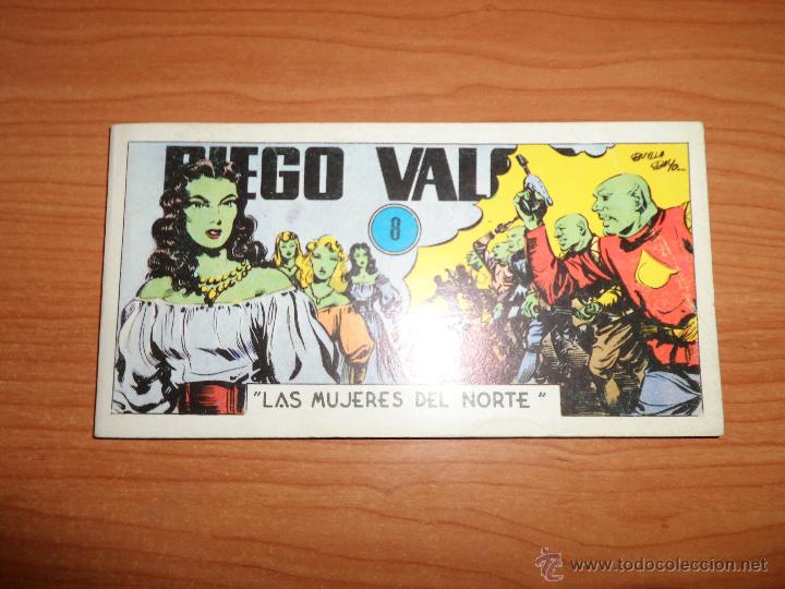 Tebeos: DIEGO VALOR TOMO N&ordm; 8 CON 6 EJEMPLARES - Foto 1