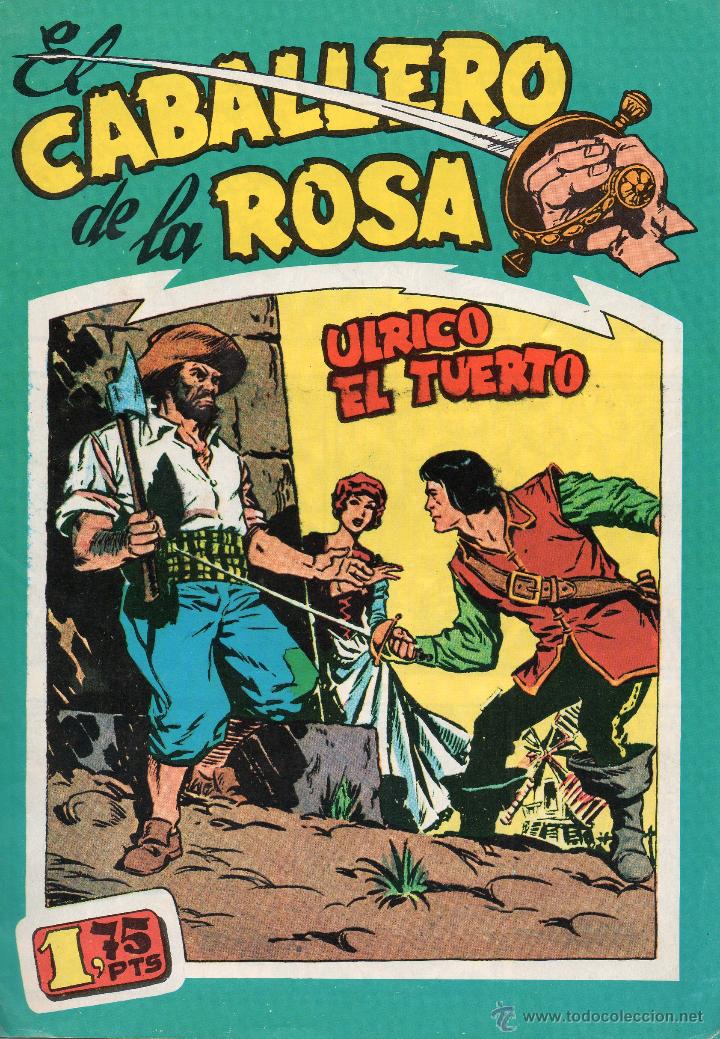 Tebeos: EL CABALLERO DE LA ROSA REEDICION 7 EJEMPLARES COMPRETA - Foto 1