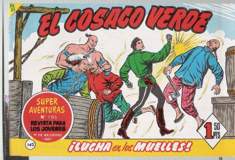 Tebeos: El cosaco Verde n&ordm; 142. Reedici&oacute;n. - Foto 1