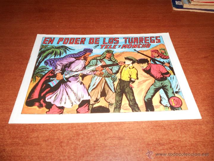 Tebeos: TELE Y MONCHO: EN PODER DE LOS TUAREGS, REEDICI&Oacute;N - Foto 1