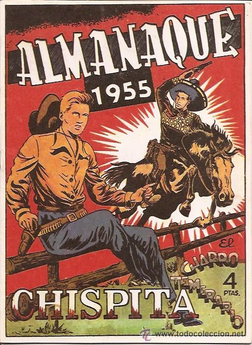 Tebeos: CHISPITA ALMANAQUE 1955 REEDICION - Foto 1