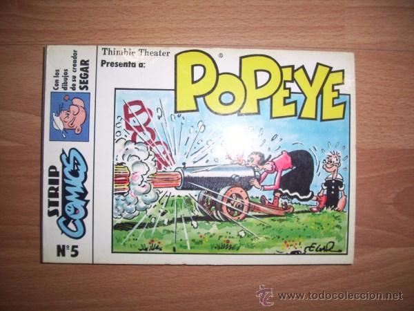 Tebeos: POPEYE. [Strip Comics ; 5] / E.C. Segar - Foto 1