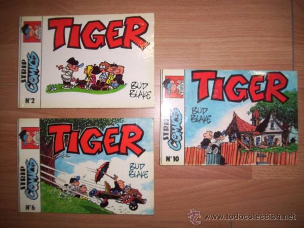 Tebeos: TIGER. [Strip Comics ; 2, 6 y 10] / Bud Blake - Foto 1
