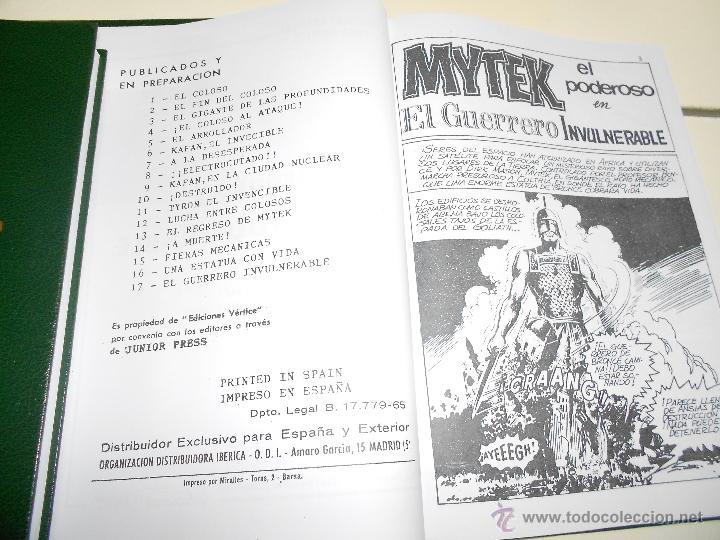 Tebeos: Comics de Aventuras. Mytek, el poderoso - Foto 5