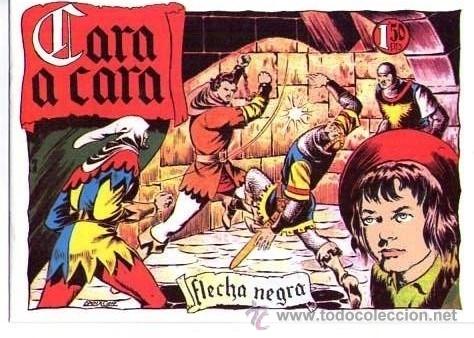 Tebeos: Facsimil  Flecha Negra  N&ordm; 7 - Foto 1