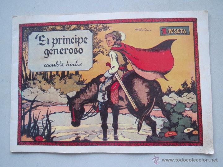 Tebeos: EL PRINCIPE GENEROSO - CUENTO DE HADAS - FACSIMIL. - Foto 2