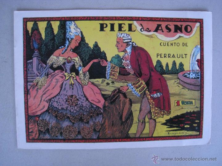 Tebeos: PIEL DE ASNO - CUENTO DE PERRAULT - FACSIMIL. - Foto 2