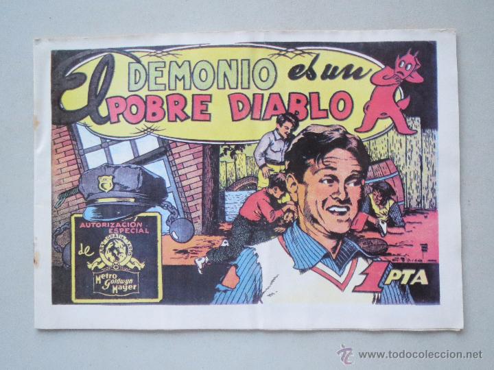 Tebeos: EL DEMONIO ES UN POBRE DIABLO - FACSIMIL. - Foto 2
