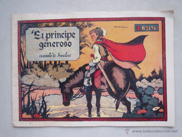 Tebeos: EL PRINCIPE GENEROSO - CUENTO DE HADAS - FACSIMIL. - Foto 1