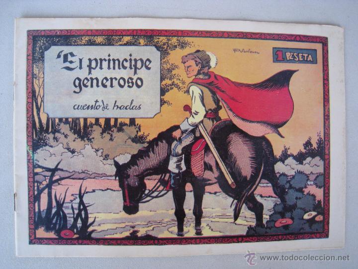 Tebeos: EL PRINCIPE GENEROSO - CUENTO DE HADAS - FACSIMIL. - Foto 1