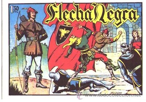 Tebeos: Facsimil  Flecha Negra  N&ordm; 1 - Foto 1