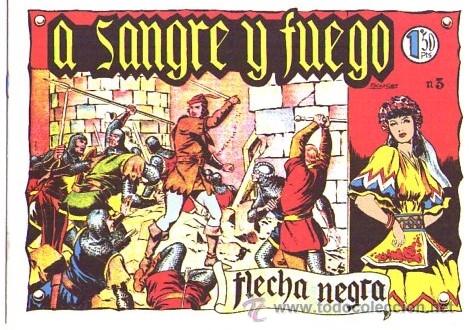 Tebeos: Facsimil  Flecha Negra  N&ordm; 3 - Foto 1