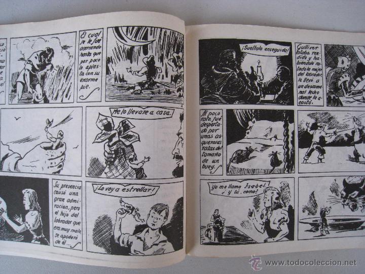 Tebeos: GULLIVER EN EL PAIS DE LOS GIGANTES - FACSIMIL. - Foto 3