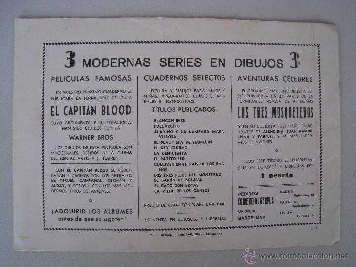 Tebeos: GULLIVER EN EL PAIS DE LOS GIGANTES - FACSIMIL. - Foto 4