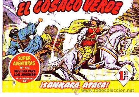 Tebeos: Facsimil  El Cosaco Verde  N&ordm; 18 - Foto 1