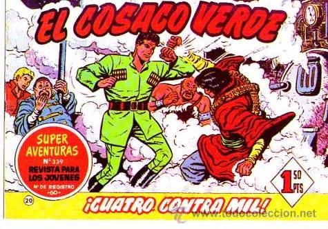 Tebeos: Facsimil  El Cosaco Verde  N&ordm; 20 - Foto 1