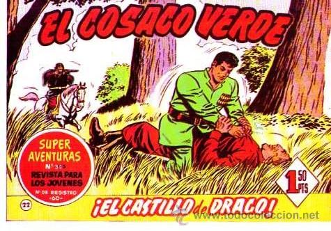 Tebeos: Facsimil  El Cosaco Verde  N&ordm; 22 - Foto 1