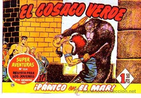 Tebeos: Facsimil  El Cosaco Verde  N&ordm; 25 - Foto 1