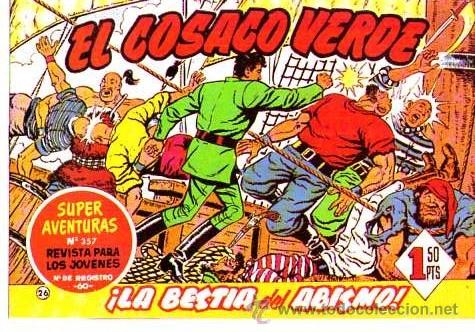 Tebeos: Facsimil  El Cosaco Verde  N&ordm; 26 - Foto 1