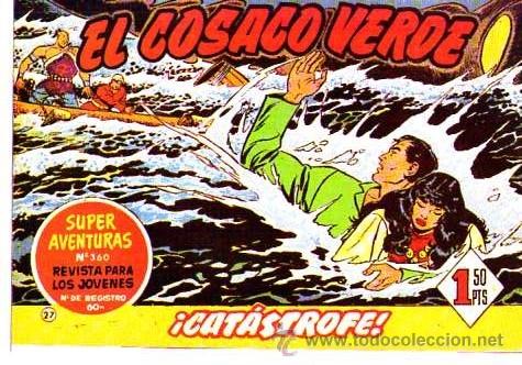 Tebeos: Facsimil  El Cosaco Verde  N&ordm; 27 - Foto 1