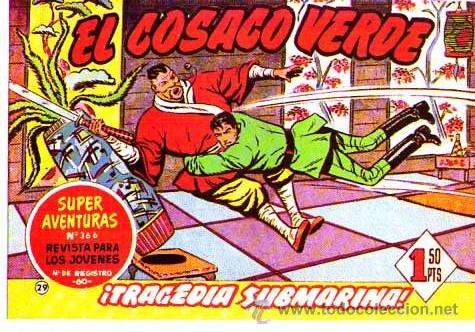 Tebeos: Facsimil  El Cosaco Verde  N&ordm; 29 - Foto 1