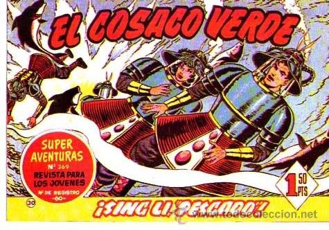 Tebeos: Facsimil  El Cosaco Verde  N&ordm; 30 - Foto 1