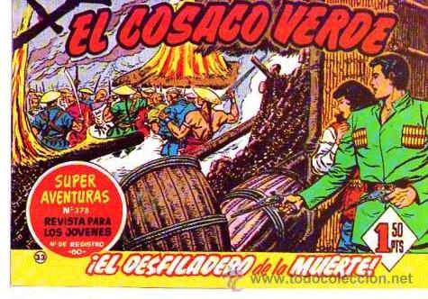 Tebeos: Facsimil  El Cosaco Verde  N&ordm; 33 - Foto 1