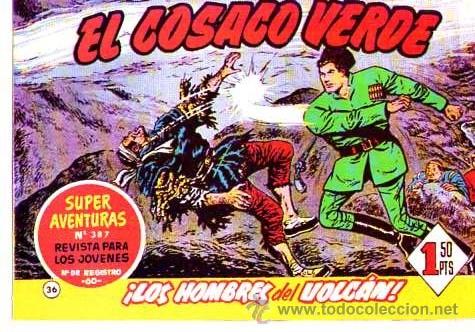Tebeos: Facsimil  El Cosaco Verde  N&ordm; 36 - Foto 1