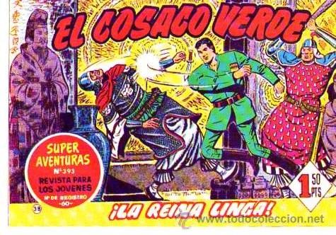 Tebeos: Facsimil  El Cosaco Verde  N&ordm; 38 - Foto 1