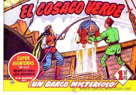 Tebeos: Facsimil  El Cosaco Verde  N&ordm; 40 - Foto 1