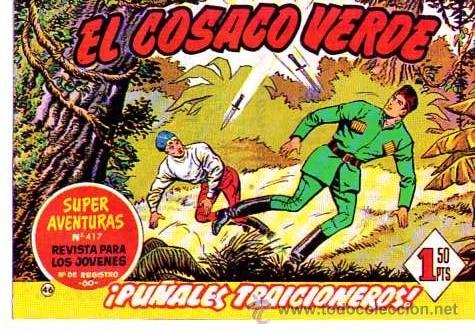 Tebeos: Facsimil  El Cosaco Verde  N&ordm; 46 - Foto 1