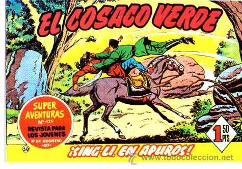 Tebeos: Facsimil  El Cosaco Verde  N&ordm; 50 - Foto 1