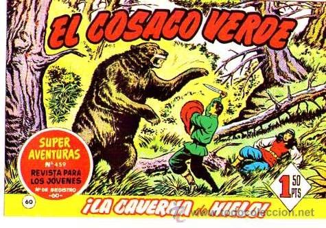 Tebeos: Facsimil  El Cosaco Verde  N&ordm; 60 - Foto 1