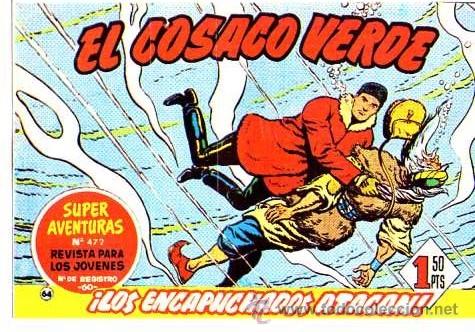 Tebeos: Facsimil  El Cosaco Verde  N&ordm; 64 - Foto 1